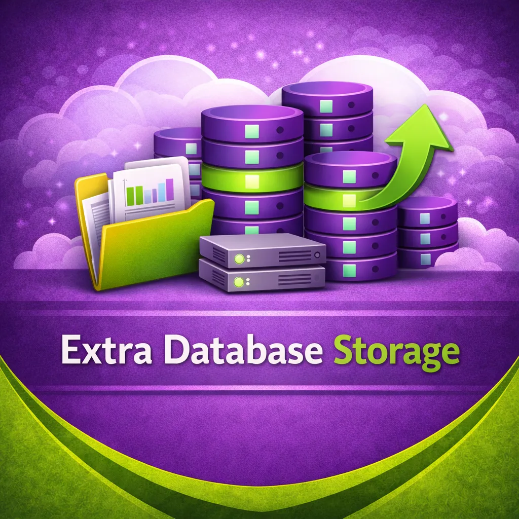 Extra Database Storage (5 GB)
